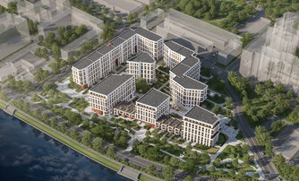 Квартира в ЖК ЛДМ, 4 комнатная, 132.5 м², 6 этаж