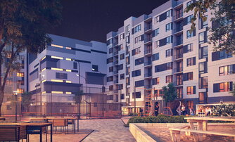 Квартира в ЖК Sertolovo Park, 1 комнатная, 42.74 м², 7 этаж
