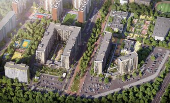 Квартира в ЖК «Аквилон Верба», студия, 25.84 м², 11 этаж