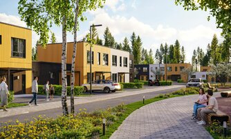 Квартира в ЖК СветЛО, 4 комнатная, 108.26 м², 1 этаж