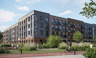 Квартира в ЖК «Лисино», 3 комнатная, 93.19 м², 2 этаж