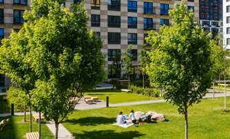 Апартаменты в ЖК «Кантемировская 11», 1 комнатные, 37.7 м², 1 этаж