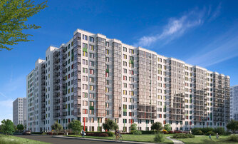 Квартира в ЖК Монография, 3 комнатная, 88 м², 2 этаж