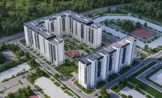 Квартира в ЖК Клюква.Парк, 2 комнатная, 66.9 м², 5 этаж