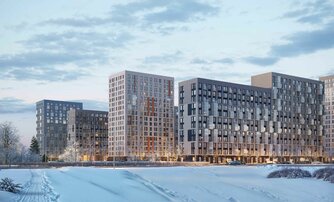 Квартира в ЖК Невская долина, 2 комнатная, 51.91 м², 11 этаж