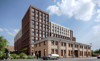 Квартира в ЖК Знатный, 1 комнатная, 39.21 м², 7 этаж