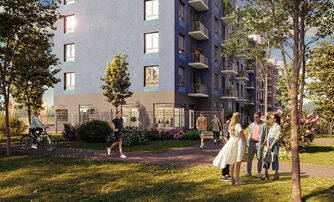 Квартира в ЖК «Дубровка. Park», 1 комнатная, 35.3 м², 4 этаж