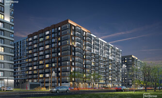 Квартира в ЖК Титул в Московском, 2 комнатная, 58.23 м², 10 этаж