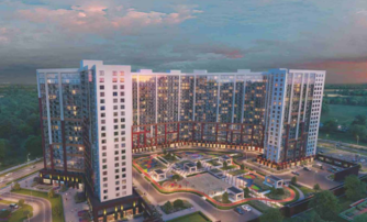 Квартира в ЖК Европейский парк, студия, 27.4 м², 3 этаж