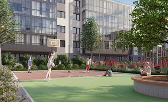 Квартира в ЖК Невский Берег, 3 комнатная, 72.1 м², 4 этаж