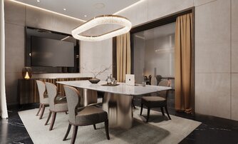 Апартаменты в ЖК 17/33 Петровский Остров, 2 комнатные, 113.36 м², 7 этаж