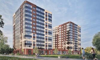 Квартира в ЖК Энфилд, 2 комнатная, 76.52 м², 2 этаж