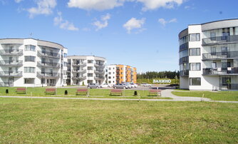 Квартира в ЖК «Ванино», 3 комнатная, 83.3 м², 2 этаж