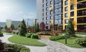 Квартира в ЖК Прайм Приморский, 2 комнатная, 74.4 м², 11 этаж