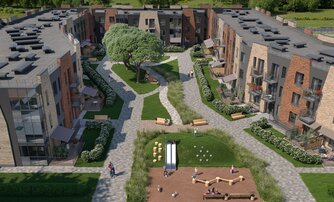 Квартира в ЖК Экография, 1 комнатная, 37 м², 1 этаж