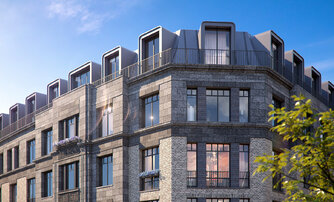 Квартира в ЖК Северная корона, 1 комнатная, 54.99 м², 8 этаж