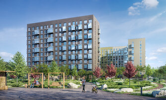 Квартира в ЖК Новые Лаврики, 1 комнатная, 35.35 м², 2 этаж