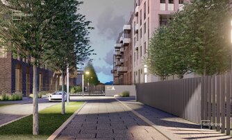 Квартира в ЖК «Империал Клаб», 3 комнатная, 100.17 м², 2 этаж