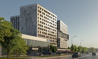 Апартаменты в ЖК Нигилист, студия, 17.76 м², 9 этаж