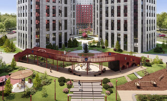 Квартира в ЖК Гранат, 3 комнатная, 81.6 м², 2 этаж