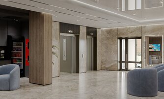 Апартаменты в ЖК Апартаменты Gler, студия, 40.4 м², 3 этаж