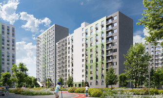 Квартира в ЖК Ржевский парк, студия, 23.2 м², 2 этаж