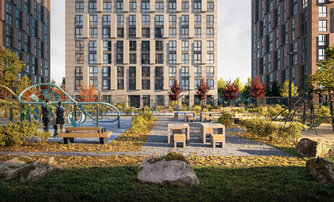 Квартира в ЖК Шкиперский, 19, 2 комнатная, 56.7 м², 3 этаж