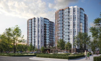 Квартира в ЖК «Респект», 3 комнатная, 79.24 м², 3 этаж