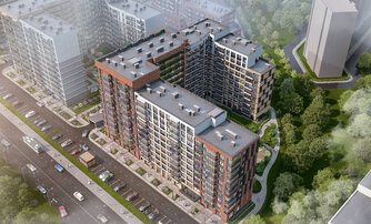 Квартира в ЖК Титул в Московском, 3 комнатная, 93.82 м², 8 этаж
