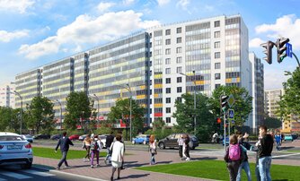 Квартира в ЖК All inclusive, студия, 25.3 м², 9 этаж