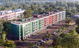 Квартира в ЖК «Дубровка. Park», 1 комнатная, 35.3 м², 4 этаж