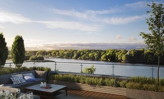 Квартира в ЖК Neva Haus, 4 комнатная, 154.8 м², 6 этаж