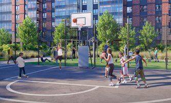 Квартира в ЖК «Аквилон Сторис», студия, 24.8 м², 12 этаж