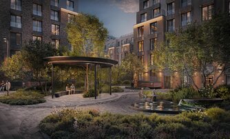 Квартира в ЖК Парусная 1, 3 комнатная, 91.1 м², 2 этаж