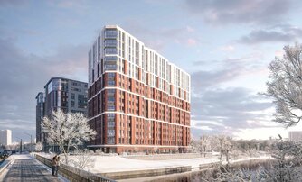 Апартаменты в ЖК Вольта, студия, 22.02 м², 2 этаж