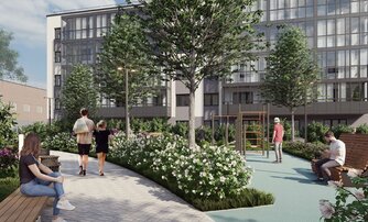 Квартира в ЖК Невский Берег, 3 комнатная, 72.1 м², 4 этаж