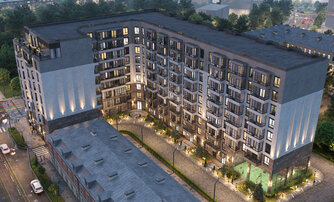 Квартира в ЖК TESORO, 3 комнатная, 107 м², 2 этаж