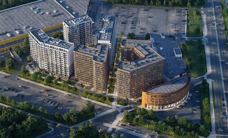 Квартира в ЖК GloraX Заневский, 2 комнатная, 70.27 м², 14 этаж