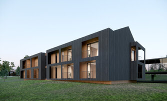 Апартаменты в ЖК Место-Смолячково, студия, 25.6 м², 1 этаж