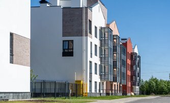 Квартира в ЖК «Счастье 2.0», 3 комнатная, 74.26 м², 1 этаж