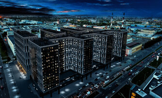 Апартаменты в ЖК VALO, студия, 34.9 м², 5 этаж