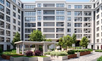 Квартира в ЖК Миръ, 1 комнатная, 52.5 м², 7 этаж