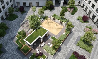 Квартира в ЖК Миръ, 1 комнатная, 52.5 м², 7 этаж