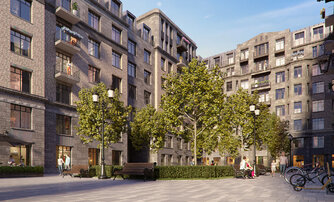 Квартира в ЖК Северная корона, 1 комнатная, 54.99 м², 8 этаж