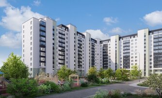 Квартира в ЖК Клюква.Парк, 2 комнатная, 66.9 м², 5 этаж