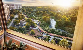 Квартира в ЖК «Аквилон РекаПарк», студия, 24.94 м², 7 этаж