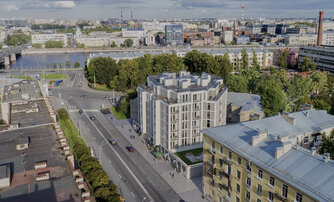 Квартира в ЖК White House, 4 комнатная, 213.4 м², 7 этаж