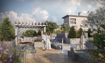 Квартира в ЖК «AVANT», 1 комнатная, 44.81 м², 1 этаж