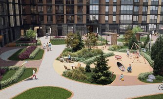 Квартира в ЖК Астра Континенталь, 1 комнатная, 40.45 м², 9 этаж