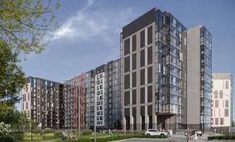 Квартира в ЖК Полис Лаврики, студия, 22.6 м², 1 этаж